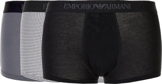Emporio Armani Onderbroek - Maat XL - Mannen - zwart/grijs/wit | bol.com