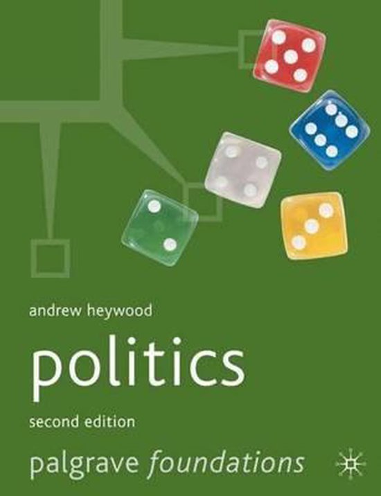 Lecture notes POLS101 (POLS101)  Politics, ISBN: 9780333971314
