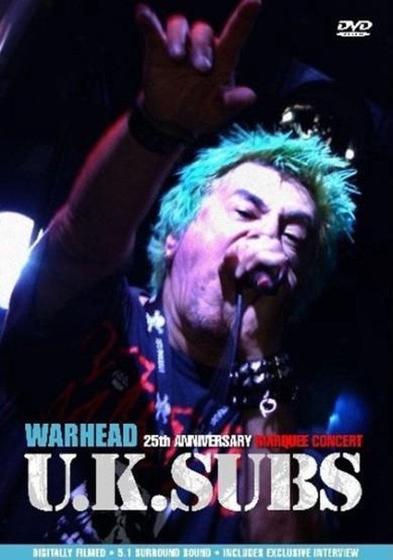 Cover van de film 'U.K. Subs - Warhead'