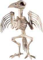 Raaf skelet halloween/horror decoratie 30 cm