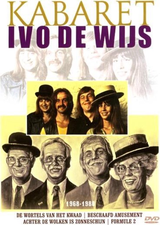 Cover van de film 'Ivo De Wijs - Kabaret 1968-1980'