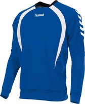 hummel Team Top Round Neck Junior Sporttrui - Blauw Kobalt - Maat 164