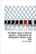 The Ridpath Library of Universal Literature