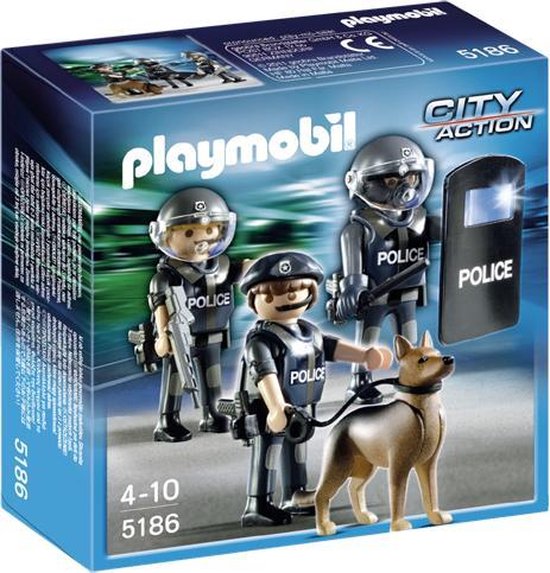 PLAYMOBIL Speciale Politie-Eenheid - 5186 | bol.com