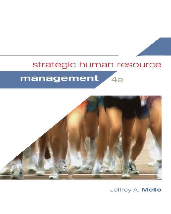 Strategic Human Resource Management | 9781285426792 | Jeffrey A. Mello | Boeken | bol