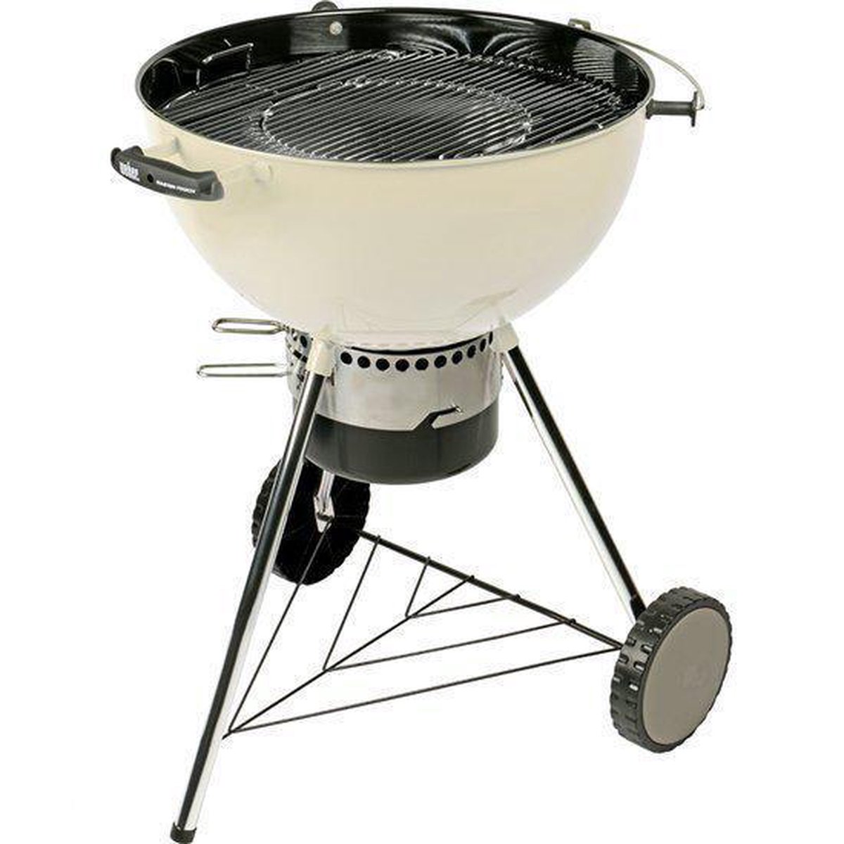 Weber Master Touch GBS Houtskoolbarbecue - 57 cm - Ivory White | bol.com
