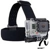 Hoofdband/Head strap voor Gopro en andere actioncams plus gratis 360 graden klem