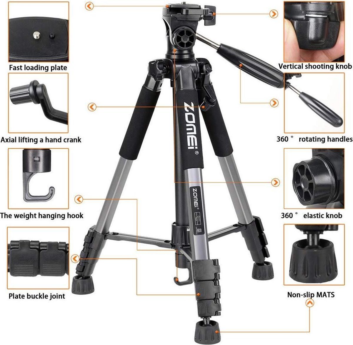 Sony DSLR Statief 140CM thumbnail 2