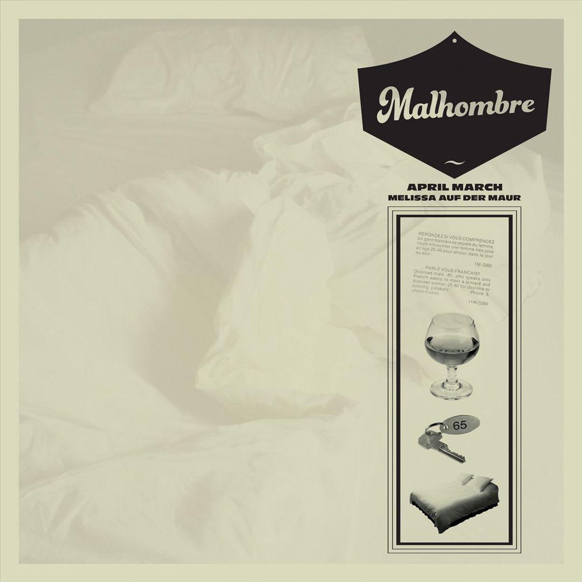 Malhombre (Feat. April March) - Musique Rock (7" Single) (Limited Edition) (Coloured Vinyl)