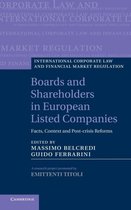 Boards And Shareholders In European Listed Companies