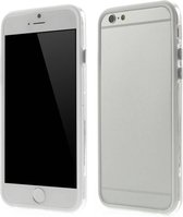 TPU Combo Bumper iPhone 6(s) - Wit