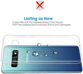 geschikt voor Samsung clear cover - transparant - voor geschikt voor Samsung Galaxy S10