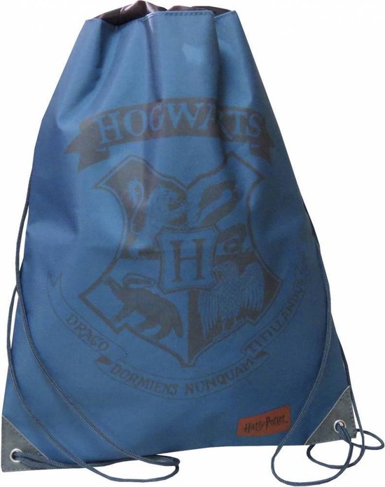 Harry Potter Slytherin Gym Bag - 40x35 Cm Drawstring Backpack, Polyester, Green/Grey (Official Licensed) - View #7