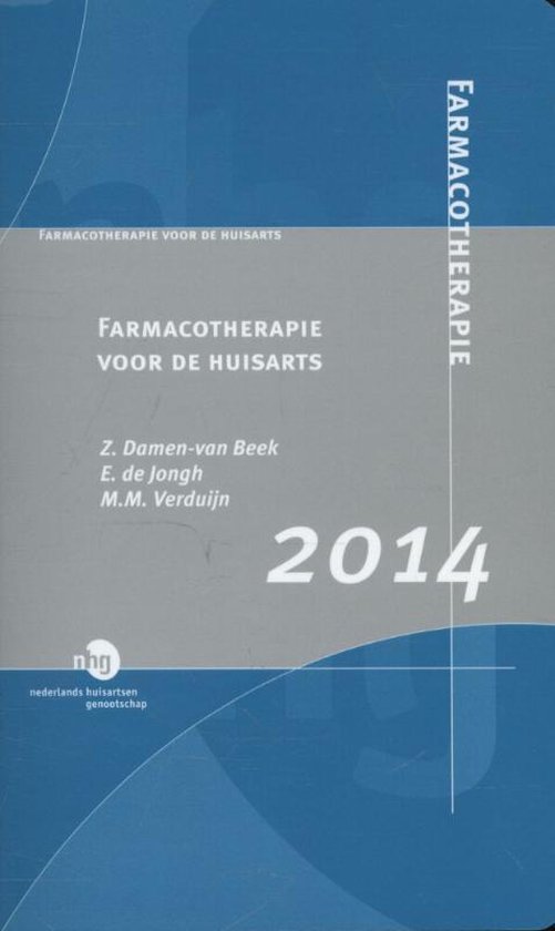 Cover van het boek 'Farmacotherapie voor de huisarts  / 2014'