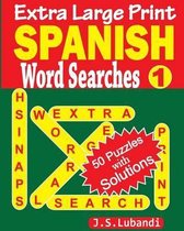 Extra Large Print Spanish Word Searches