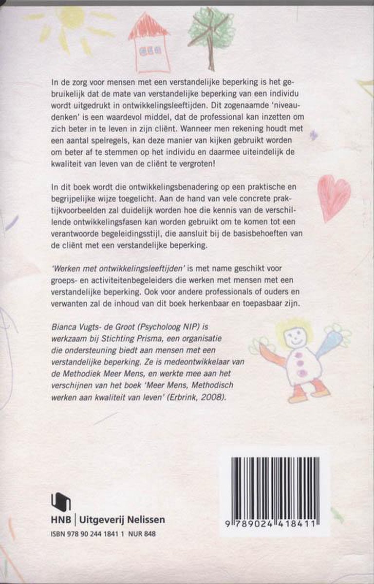 PM-reeks - Werken met ontwikkelingsleeftijden - back cover