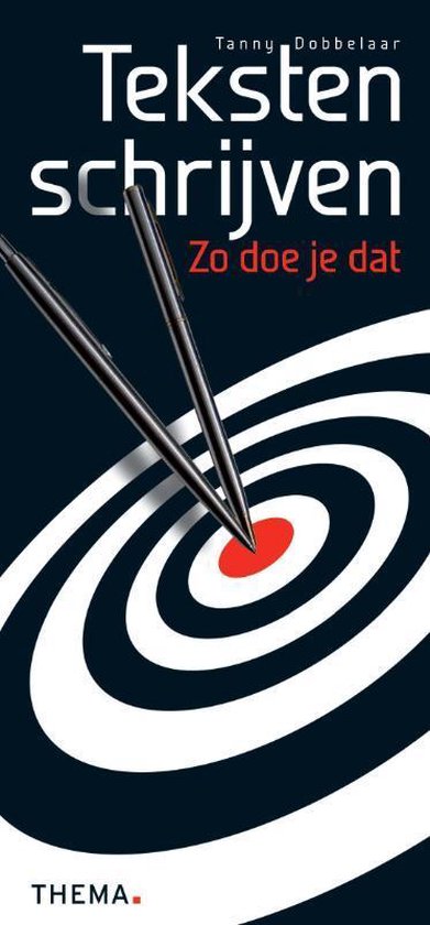 Cover van het boek 'Teksten schrijven' van Tanny Dobbelaar