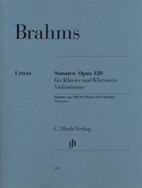 Sonaten für Klavier und Klarinette (oder Viola) op. 120,1 und 2. Violastimme