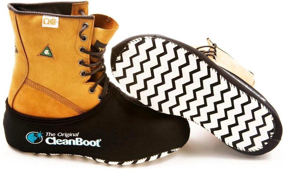 CleanBoot overschoenen waterdicht topkwaliteit - antislip - Wasbaar - Maat 45-47 - schoenhoesjes schoenovertrek