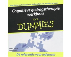 Omslag van Voor Dummies - Cognitieve gedragstherapie werkboek voor Dummies