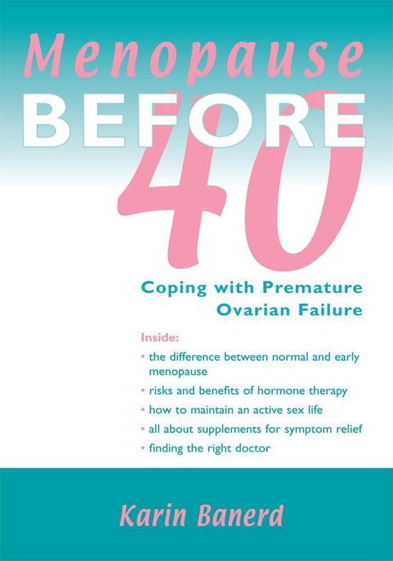 Menopause Before 40 - cover