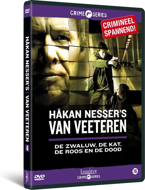 Cover van de film 'Van Veeteren - De Zwaluw, De Kat, De Roos En De Dood'