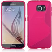 Samsung Galaxy S6 Silicone Case s-style hoesje Roze