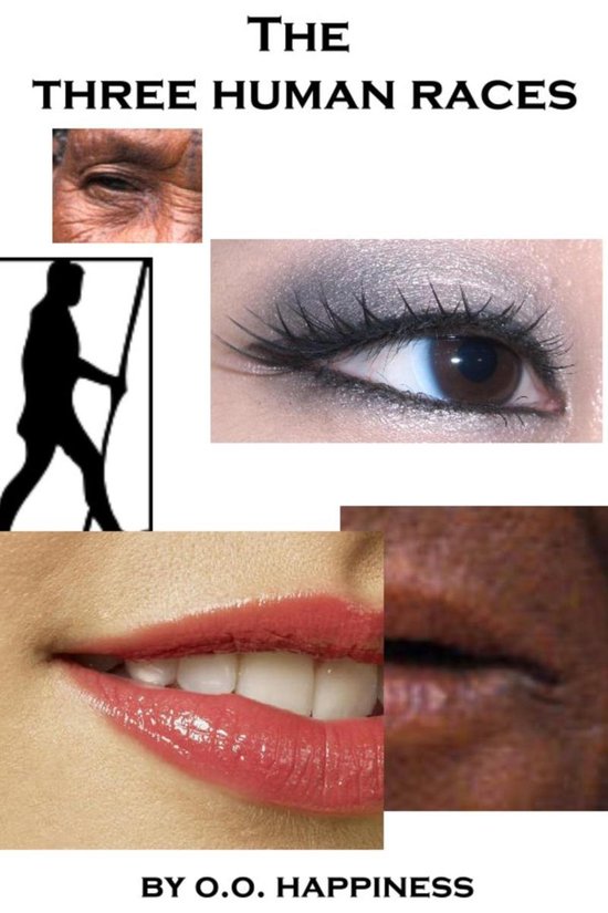 The Three Human Races - cover
