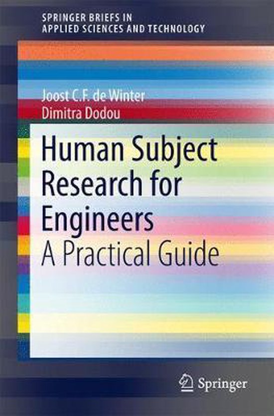 Human Subject Research for Engineers - cover