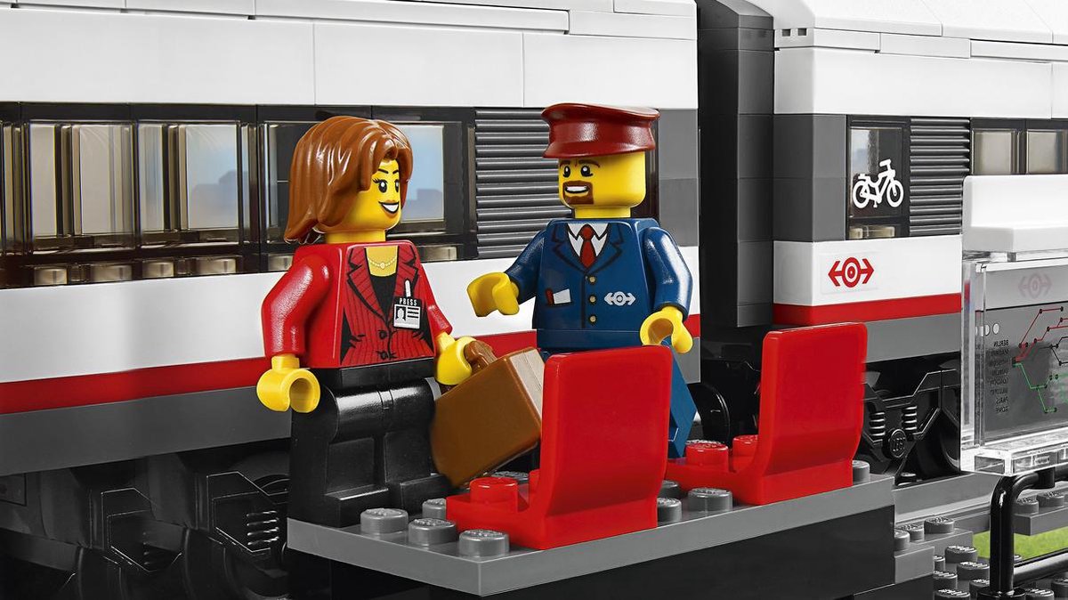 LEGO City Hogesnelheidstrein 60051 — afbeelding 5