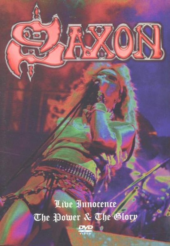 Cover van de film 'Saxon - Live Innocence'