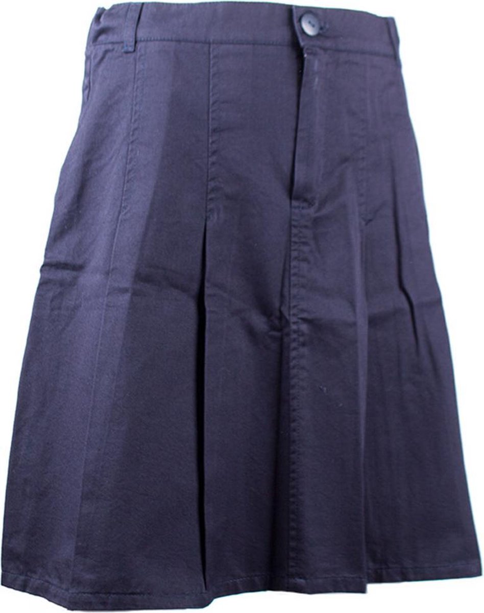 Piva schooluniform rok plooien - donkerblauw - maat 42