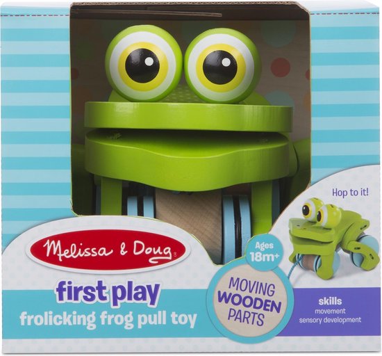 Melissa & Doug Frolicking Frog Pull Toy van Melissa & Doug — afbeelding 5
