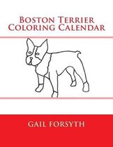 Boston Terrier Coloring Calendar