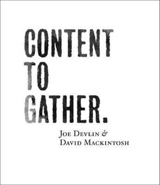 Bol Com Content To Gather Boeken