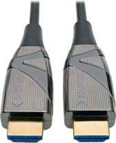 Tripp Lite P568-100M-FBR HDMI kabel HDMI Type A (Standaard) Zwart