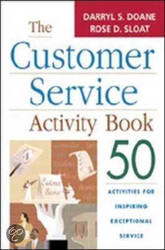 The Customer Service Activity Book - cover