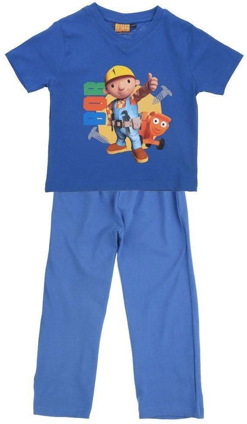 Trekker inhoudsopgave Gedrag Kinder pyjama Bob de Bouwer Blauw | bol.com