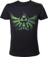 Zelda - Green Triforce Logo T-shirt - L