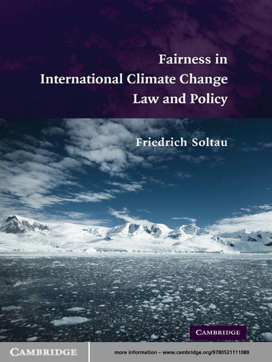 Fairness in International Climate Change Law and Policy - cover