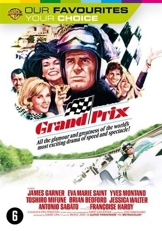 Cover van de film 'Grand Prix'