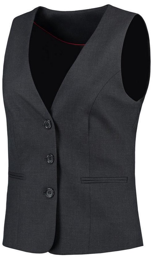Tricorp Dames gilet Corporate 405002 Grijs maat 46 Tricorp Dames gilet Corporate 405002 Grijs maat 46