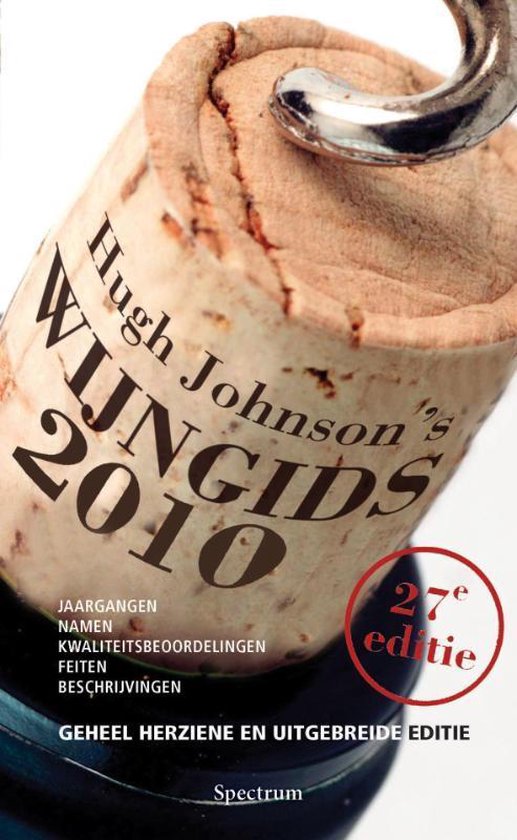 Cover van het boek 'Wijngids 2010' van Hugh Johnson
