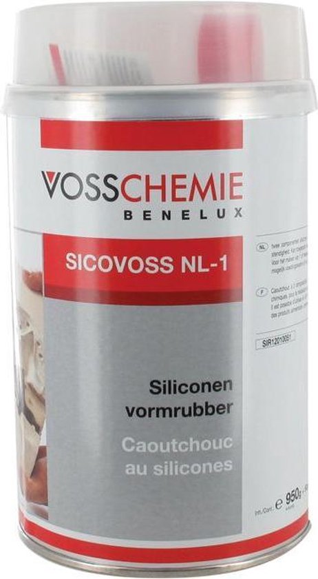 Tien Meander aantal Vosschemie Sicovoss gietrubber NL A+B 1 kilo | bol.com