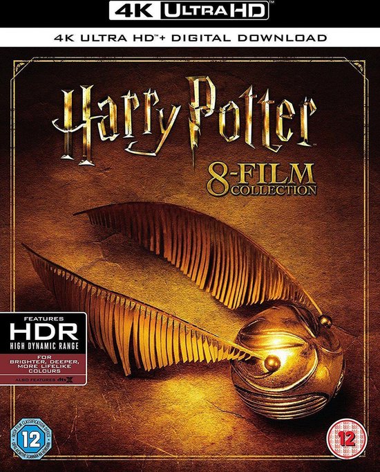 Harry Potter - Complete 8-Film Collection (4K Ultra HD Blu-ray) (Import)