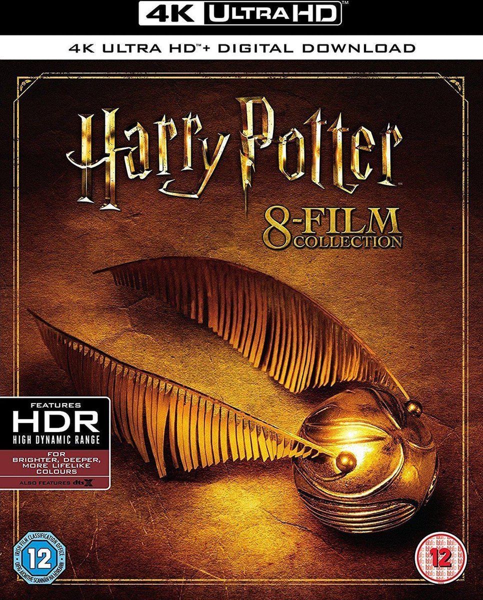 Harry Potter - Complete 8-Film Collection (4K Ultra HD Blu-ray) (Import)-