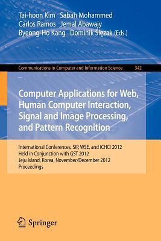 Computer Applications for Web, Human Computer Interaction, S ... - cover