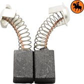Koolborstelset voor Hitachi zaag C 6BU - 7x11x17mm - Vervangt 999056