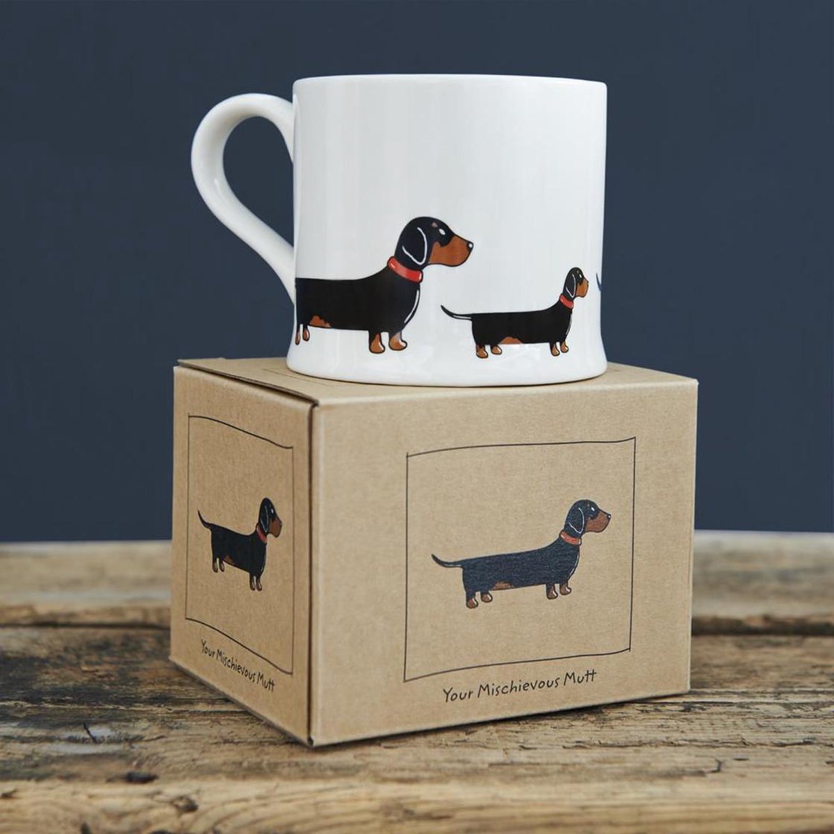 Tasse Teckel Personnalisée Cadeau Personnalisé Doxie Wiener - France
