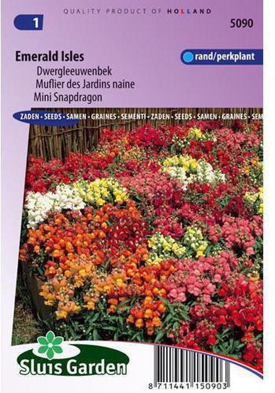 Sluis Garden - Leeuwenbek Emerald Isles Mix